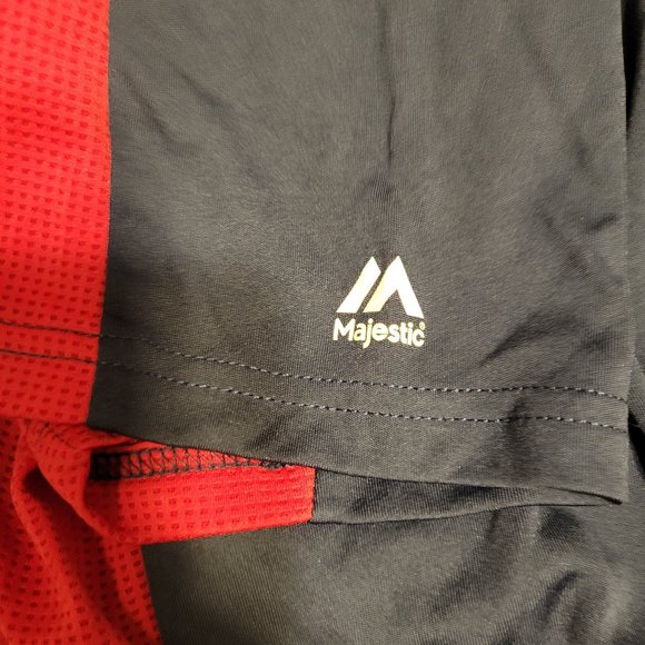 MAJESTIC MENS MINNESOTA TWINS COOLBASE JERSEY-SIZE LARGE - Picture 10 of 12